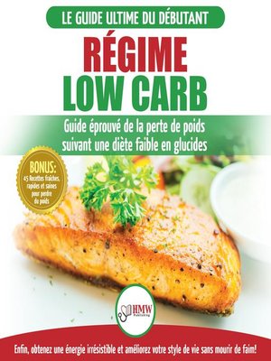 cover image of Régime Low Carb